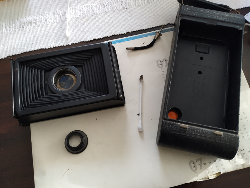 Kodak FPK 116 - lens disassembly

