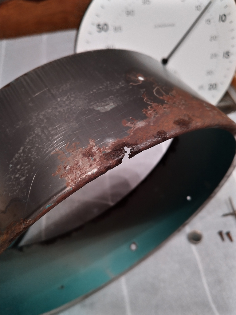 Junghans rust damage 
