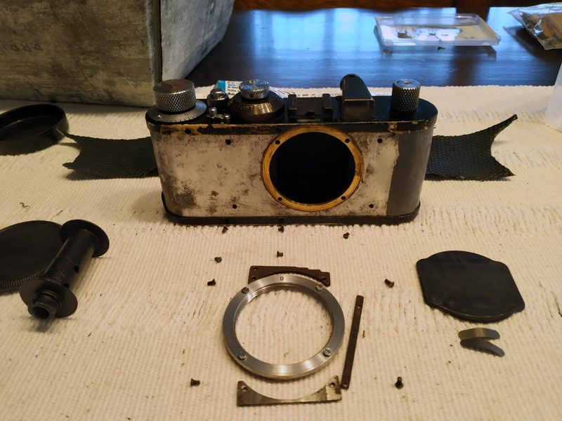 dry fit and viewfinder re-assembly
