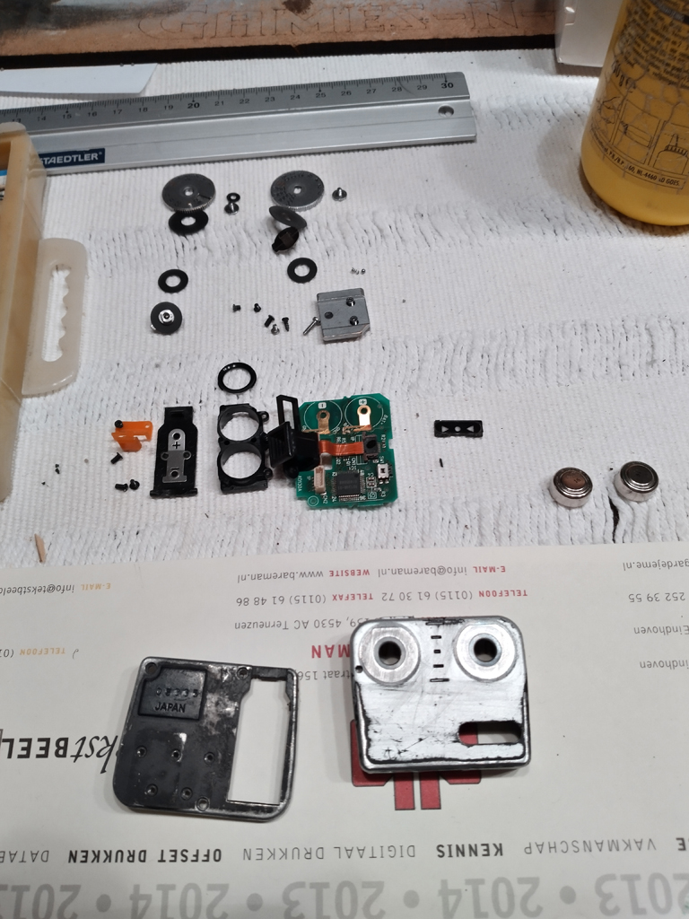 Voigtländer-Cosina VC-II meter rebuild
